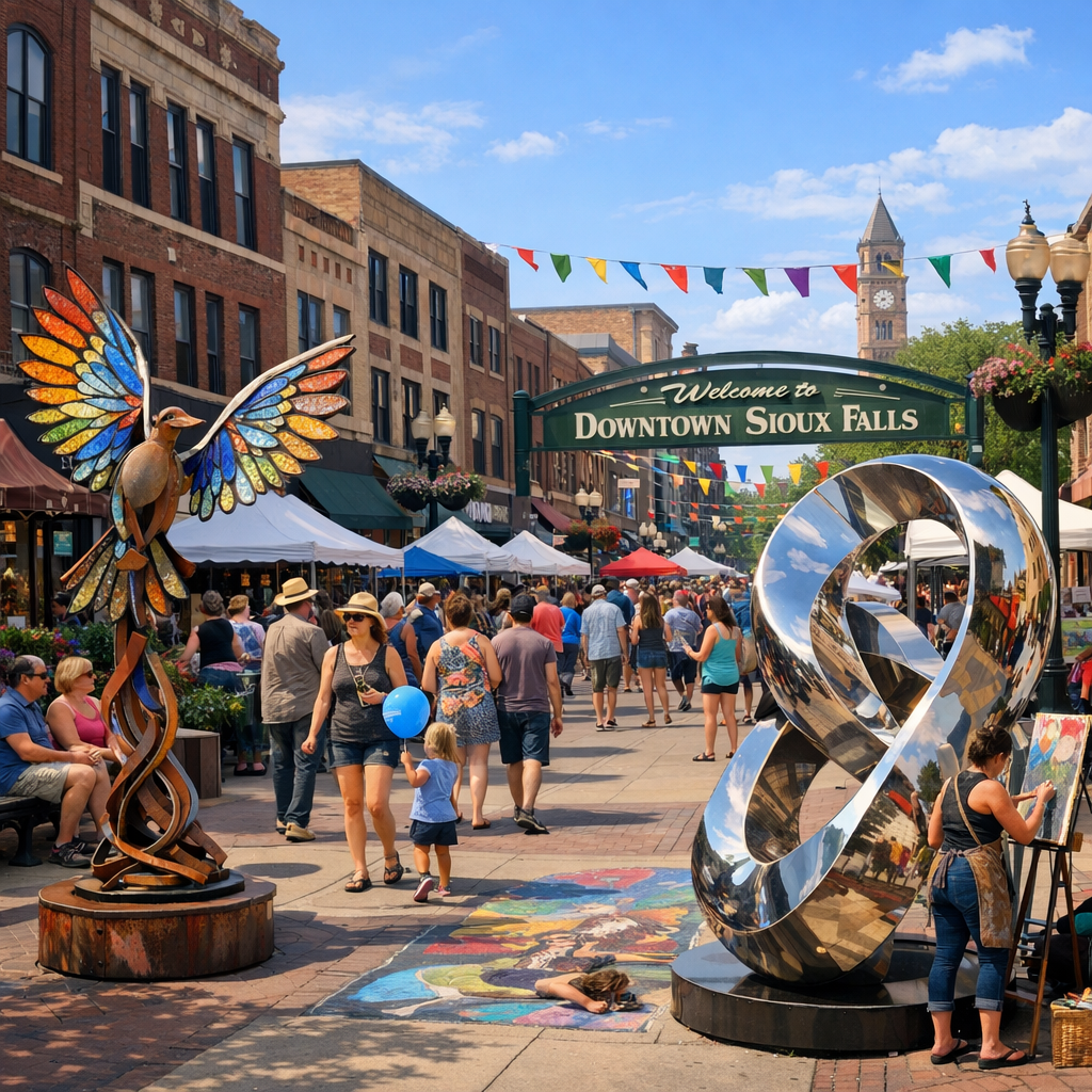Exploring the Vibrant Arts and Culture Scene in Sioux Falls