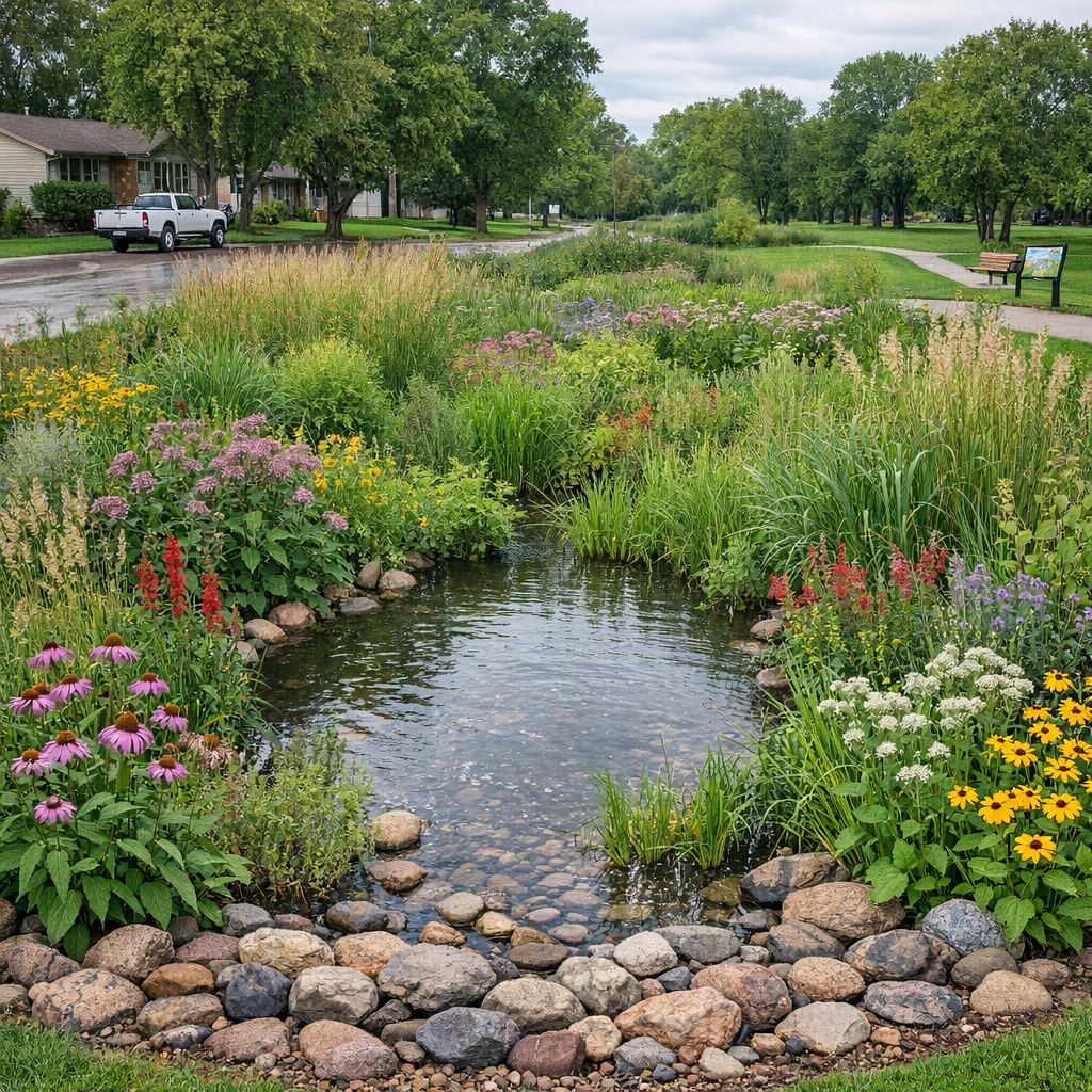 Sioux Falls Embraces Green Infrastructure to Combat Flooding and Enhance Water Quality